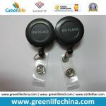 ID Round Badge Pull Rell W/Silk Screen Custom Logo Printing