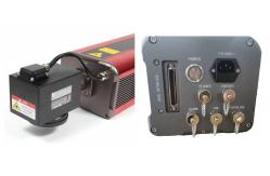 China 30w Barcode Overprinter / Co2 Laser Coding Machine For Leather supplier