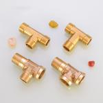 B2B Brass Fitting Tee for Water Pipe and Industry Origin Shanghai for sale
