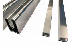 China 6063 T5 Polished Aluminium Profile For Shower Room Showering Door supplier