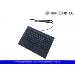 Rubber Computer Industrial Desktop Keyboard With 12 Function Keys And Touchpad for sale