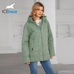 Undetachable Hood Spring / Autumn Padded Coat Basic Style For Fatty Girls No Flashy Embellishments Top Choic for sale
