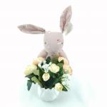 Oaini Brand Huggable Stuffed Animal Toy Loveable Soft Eastern Bunny Toy for sale