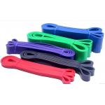 Width 21mm Latex Elastic Stretch Loop Resistance Bands for sale