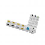 Customized High Quality New Rubber Keyboard With Silicone Rubber Keys for sale