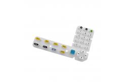 China Customized High Quality New Rubber Keyboard With Silicone Rubber Keys supplier