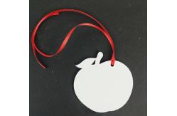 China Apple Shape DIY Sublimation MDF Blanks Thermal Transfer Printing supplier
