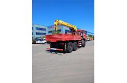 China 8 tons Dongfeng Crane Truck with Amplitude Expansion Rotation and Hoisting Mechanisms supplier