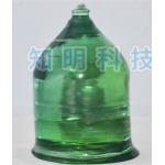 Green Laser Sapphire Crystal Artificial Single For Watch Glass Customized Size for sale