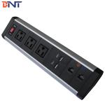 Customizable Movable Desktop Power Outlet For Office / Home / School