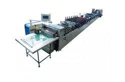 China 70pcs/Min Square Bottom Window Box Patching Machine supplier