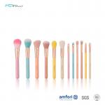 12pcs Concealer Natural Hair Cosmetic Brush Set for sale