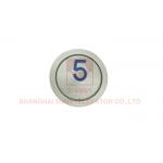 Passenger Elevator Push Button Size 36mm Stainless Steel With Braille for sale