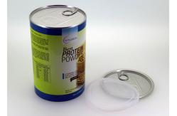 China Moistureproof Food Canned Paper Tube Packaging Round Boxes Container supplier
