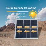 IP65 Household Lighting Solar Panel System 9W With LED Bulb