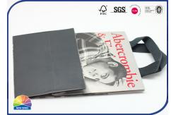 China 210gsm Matte Lamination Coated Paper Bag Embossing Customized Logo With Handle supplier