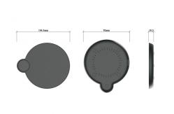 China 205 KHz Desktop Wireless Charger supplier