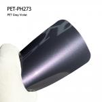 PET-PH273 PET Grey Violet 7.5mil Gloss Vinyl Car Wrap Self Healing Car Body Sticker for sale