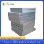 OEM High Bearing Grating Hot Dip Galvanized Steel Floor for sale