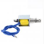 DC 12V 0.3N 8mm Stroke Open Frame Solenoid Electromagnet for sale
