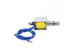 China DC 12V 0.3N 8mm Stroke Open Frame Solenoid Electromagnet supplier