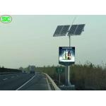 Energy Saving Solar Panel  P10 Outdoor Advertising Led Display Screens Customized