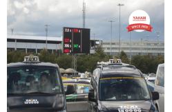 China Custom Super Clear Vision Led Traffic Signs For Road Construction supplier