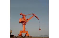 China Floating Dock Crane In Shipyard With Customized Load Capacity And Lifting Height supplier