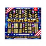 Canister Salute Shells Firework 0.074 CBM Pyrotechnics Balls Customized for sale