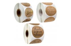 China 1in Matte Paper Sticker Labels supplier
