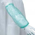 Waterproof Anti Oil Disposable Plastic Oversleeves Food Processing PE Arm Sleeves for sale