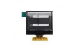 China 1.32'' 30 Pin SPI I2C Parallel Monochrome PMOLED Display SSD1327 128x96 White supplier