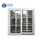 Pvc Upvc Vinyl Single Double Glass 4x4 Sliding Windows With Mosquito Net for sale