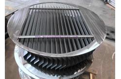 China Custom Made 316l Chevron Plate Vane Demister With Edge Cover supplier