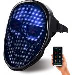 Programmable LED Face Mask Electronic Changing Facial Cover With Bluetooth App for sale