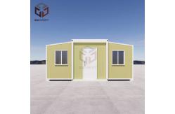 China Portable 30ft Expandable Container House Prefabricated With EPS Wall Panel supplier