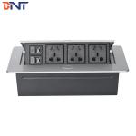 Contain  ODM/OEM  Zinc  Alloy Table Pop Up Power Data Connector  With 110~240V  Rated Voltage for sale