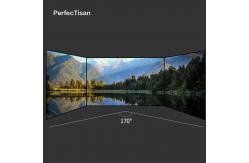 China Nano Coated HD Projection Screens 170 Degree Wall Mounted Projection Screens White supplier