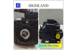 China Black Hydraulic Piston Pump With Variable Displacement For Agriculture Industry supplier