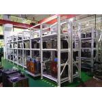 Roll Out Injection Mold Racks Customized Tool Storage With Manual Movable Carriage