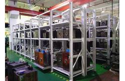 China Roll Out Injection Mold Racks Customized Tool Storage With Manual Movable Carriage supplier