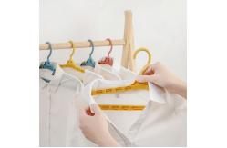 China PP Adjustable Extra Large Houseware Plastic Products Clothes Hangers supplier