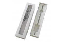 China Cardboard Window Gift Boxes Custom White Box With EVA Foam Insert supplier