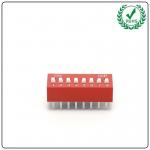 Black 24VDC 8 Position Slide DIP Switch 25mA SPST Circuit for sale