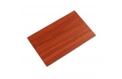 China 1000mm-2000mm Wooden Aluminized Composite Panel Weather Resistant supplier