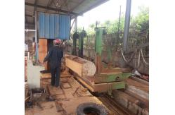 China Big log cutting used Vertical bandsaw Mills Machine with Automatic CNC Carriage supplier