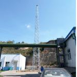 ISO 9001 2008 100 meter Q235 Q345 Lightning Tower for sale