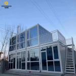 Modular Prefabricated Container House Portable Site Office Accommodation Camp