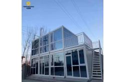 China Module Prefabricated Container House Q235B Galvanized Steel Frame supplier