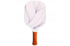 China OEM ODM Raw Pickleball Paddle With Breathable Silicone Handle supplier